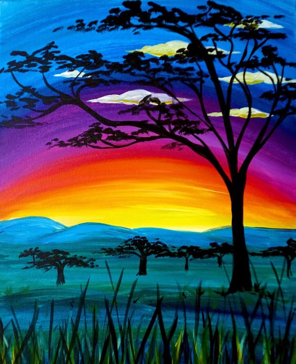 Пейзажи девушка