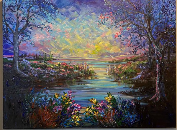 Пейзажи девушка