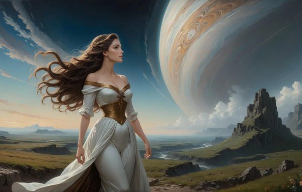 Пейзажи девушка