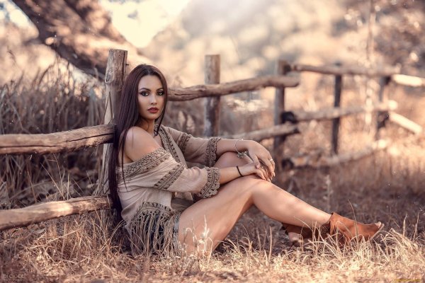 Пейзажи девушка