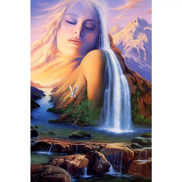 Пейзажи девушка