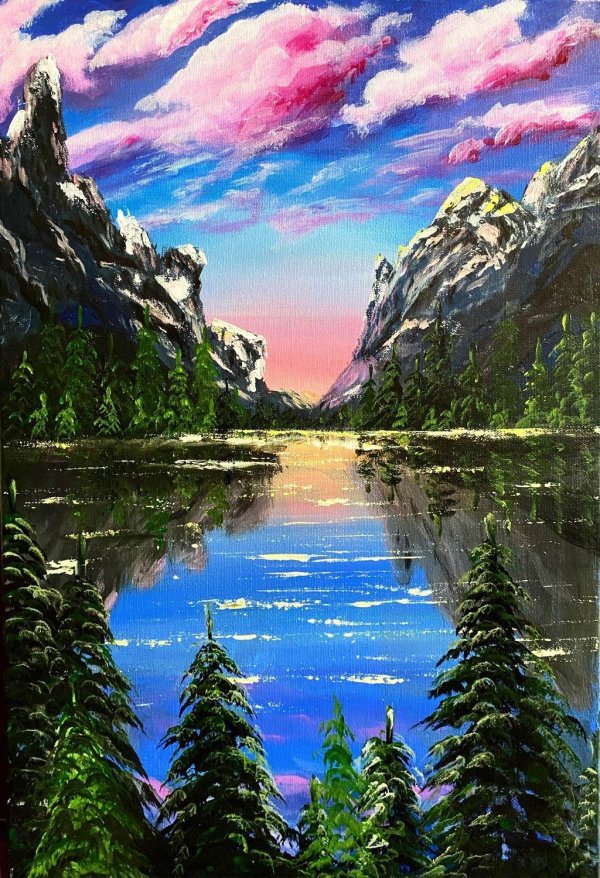 Пейзажи девушка