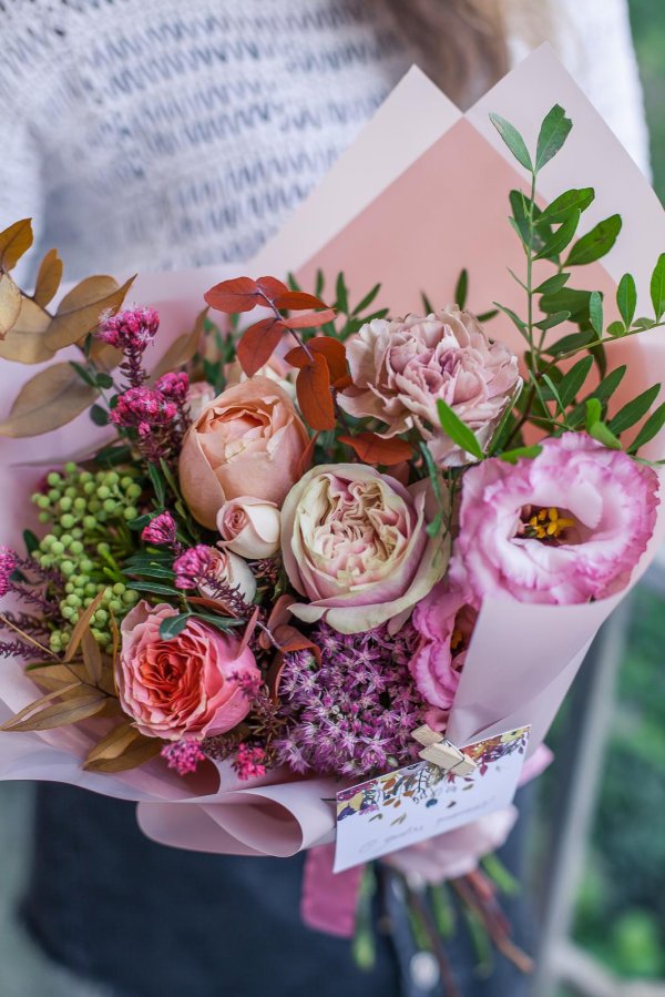 красивые нежные букеты