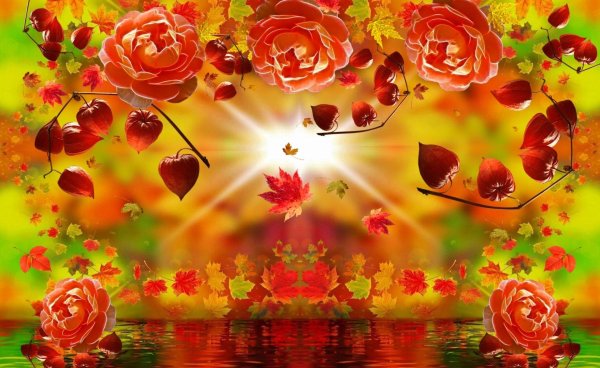 осенние фоны