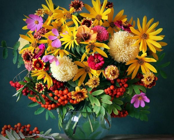 красивые осенние букеты
