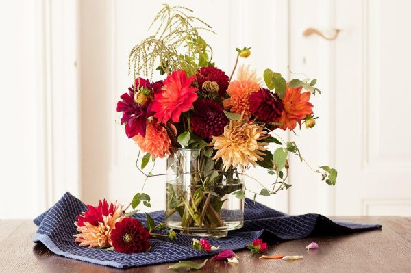 осенние цветочные композиции