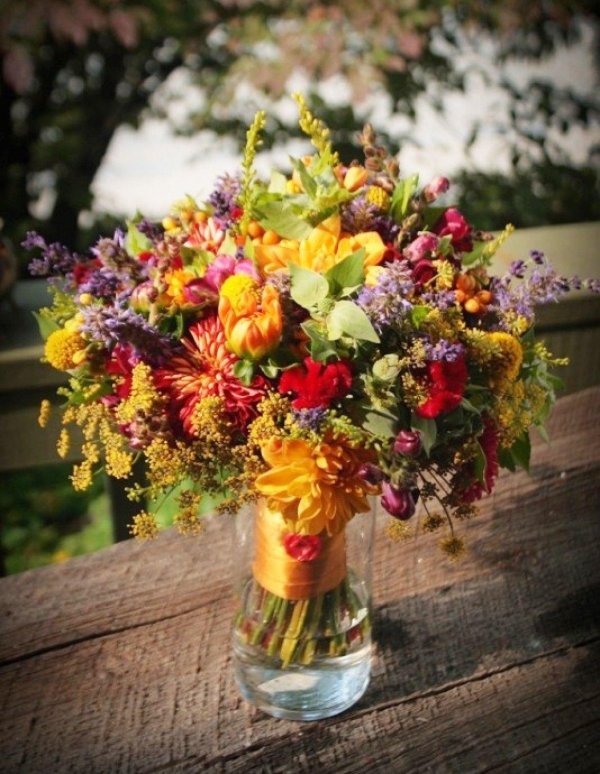 красивые осенние букеты
