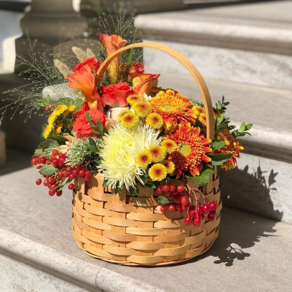 осенняя корзина