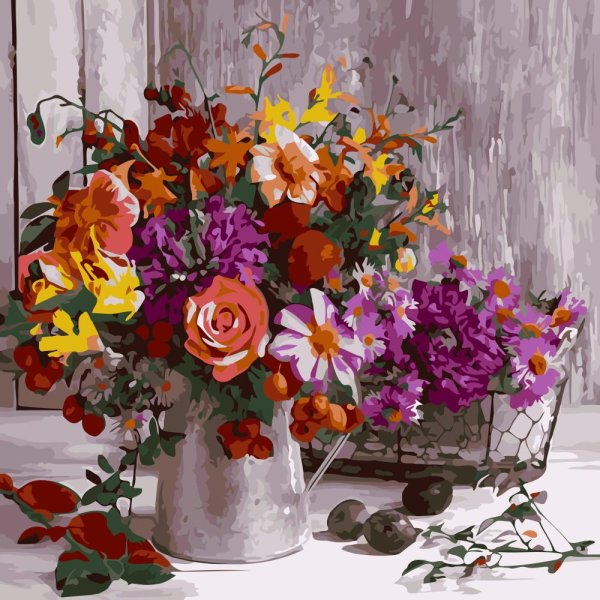 цветочный натюрморт