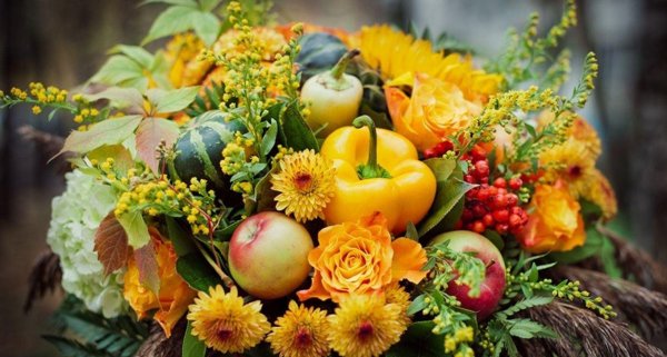 осенние композиции