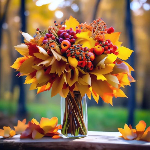 красивые осенние букеты