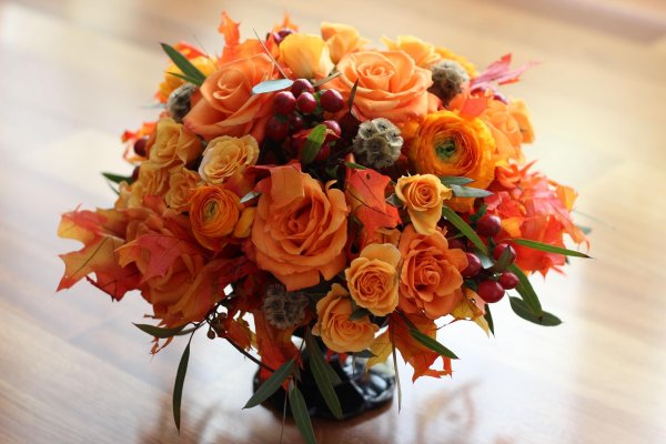 красивые осенние букеты