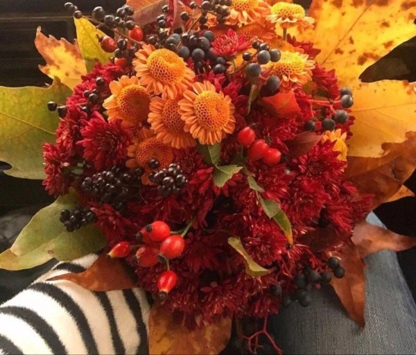 красивые осенние букеты