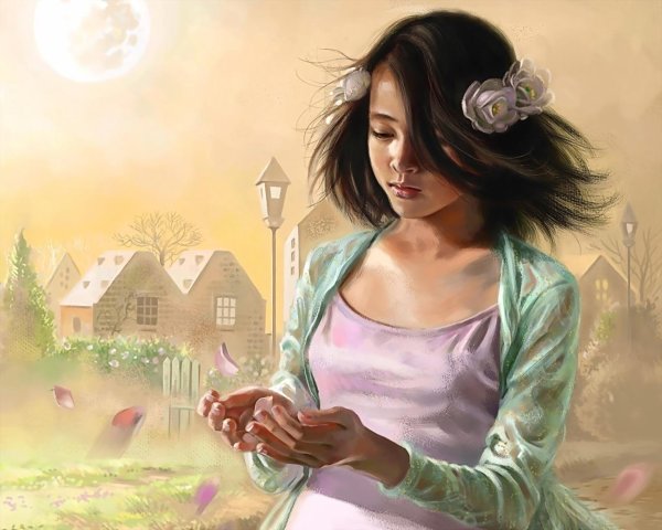 Девушка надо