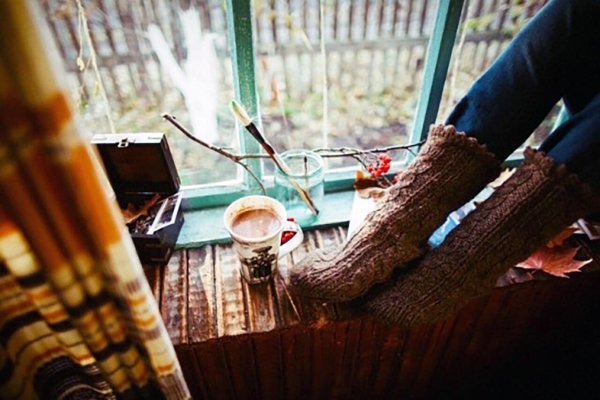 Уютная девушка