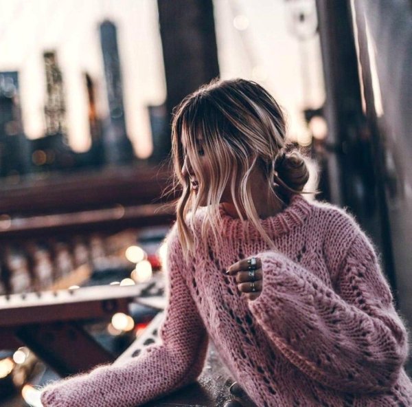 Уютная девушка