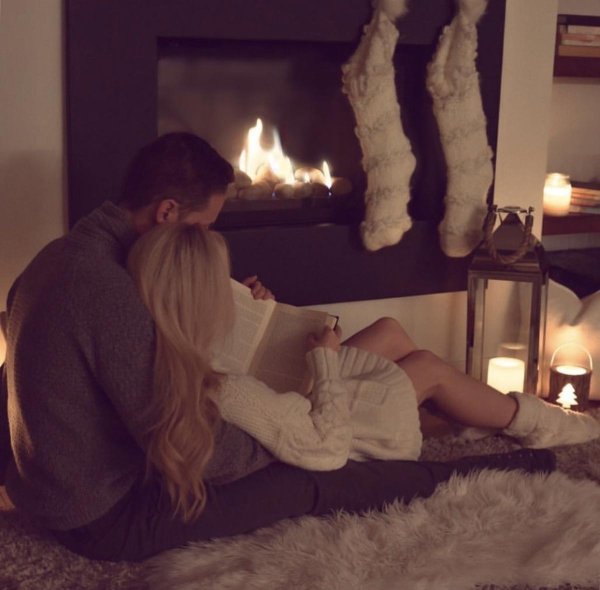 Уютная девушка