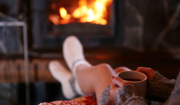 Уютная девушка