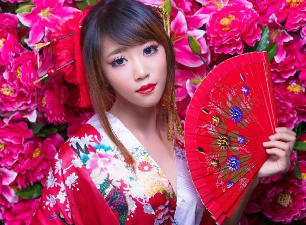Девушка японии