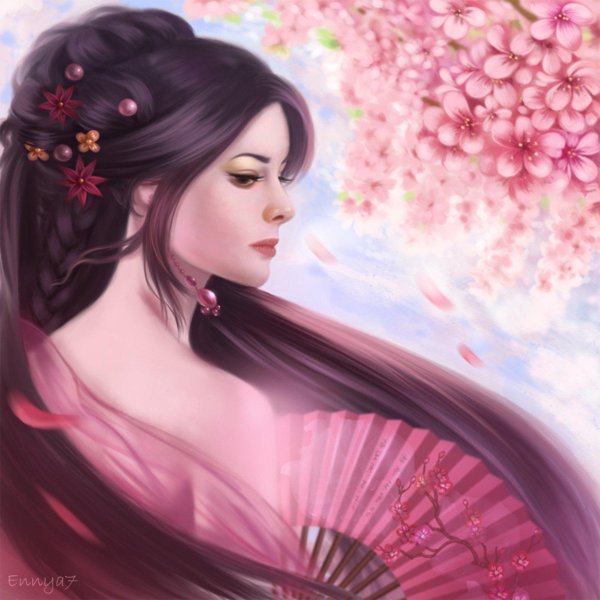 Девушка японии