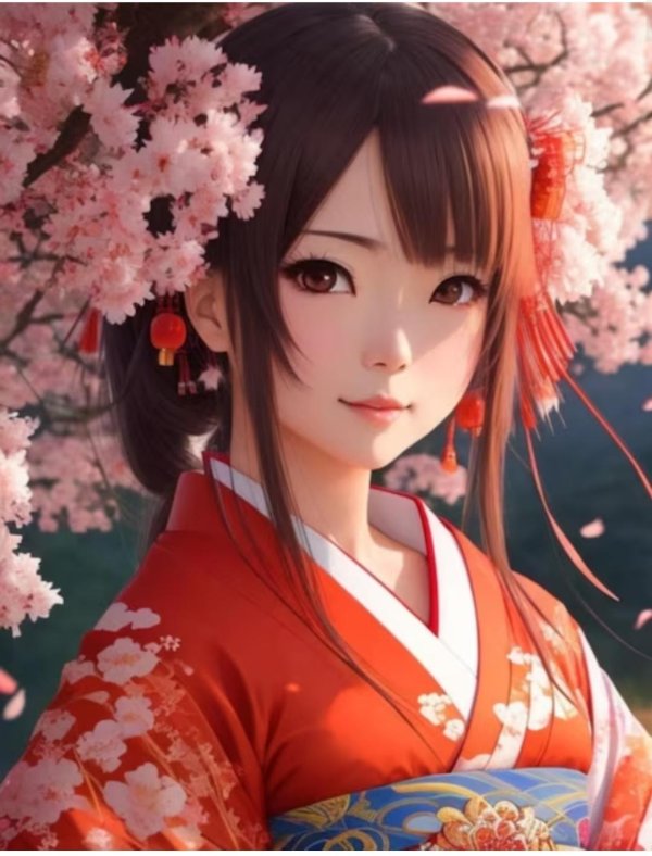 Девушка японии