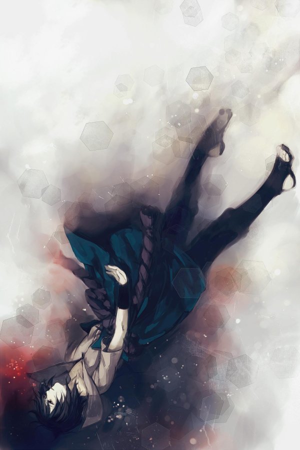 Девушка падает