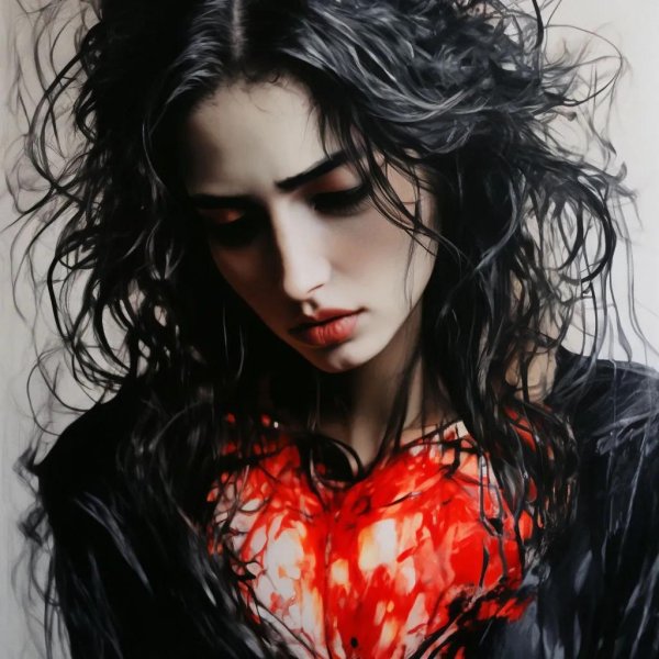 Девушка болеет