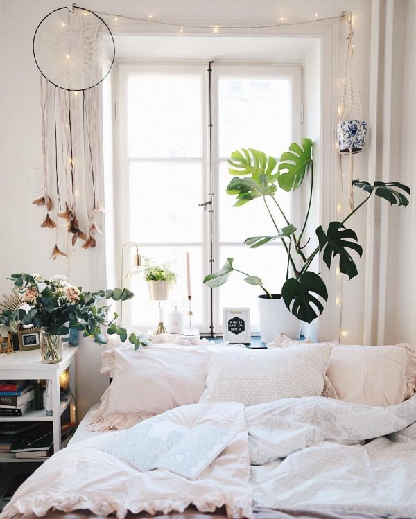 интерьер спальной