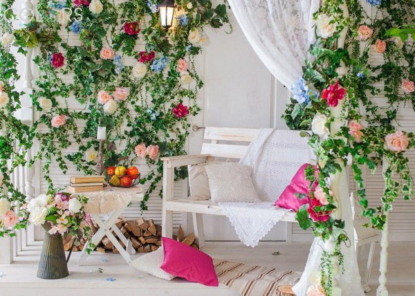 фотозона весенняя