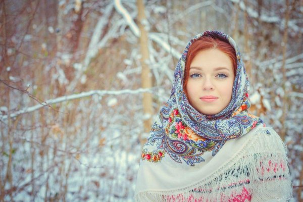 Девушка славянка