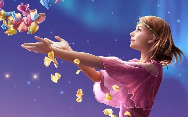 Девушка мечтает