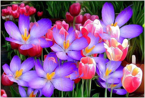 цветок крокус