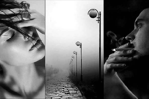 Страдает девушка