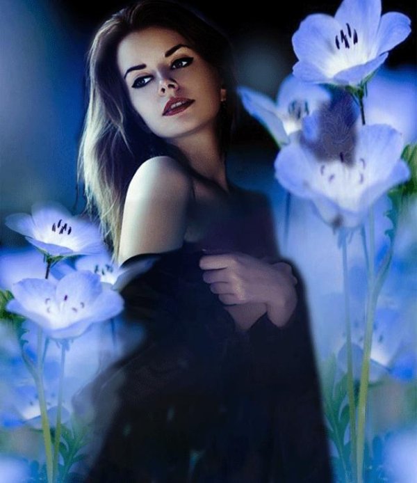 С мерцающими девушками