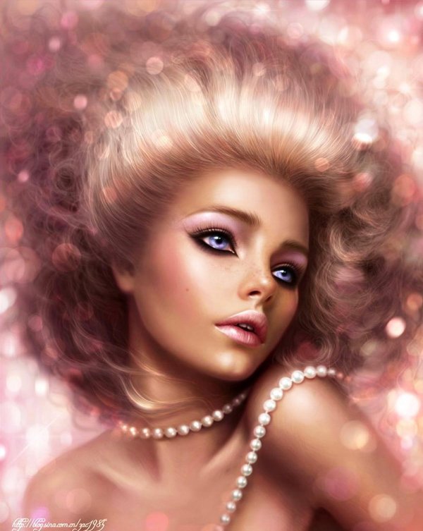 С мерцающими девушками