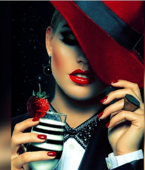 С мерцающими девушками