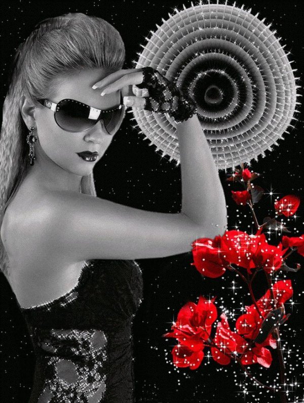 С мерцающими девушками