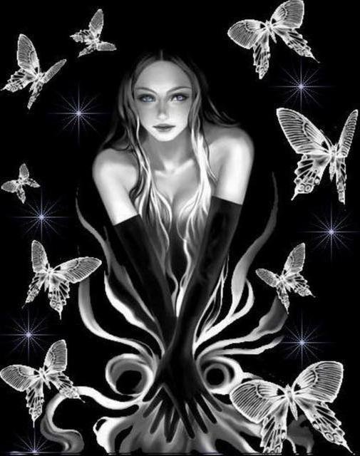 С мерцающими девушками