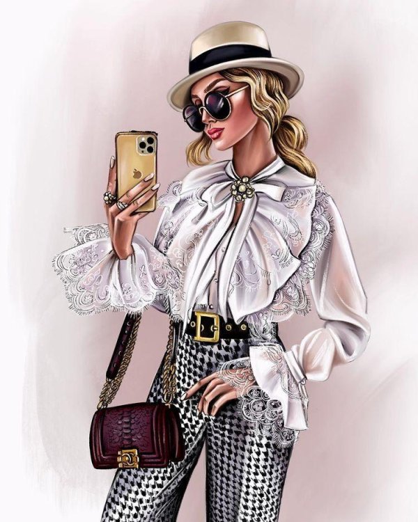 Стильные с девушками