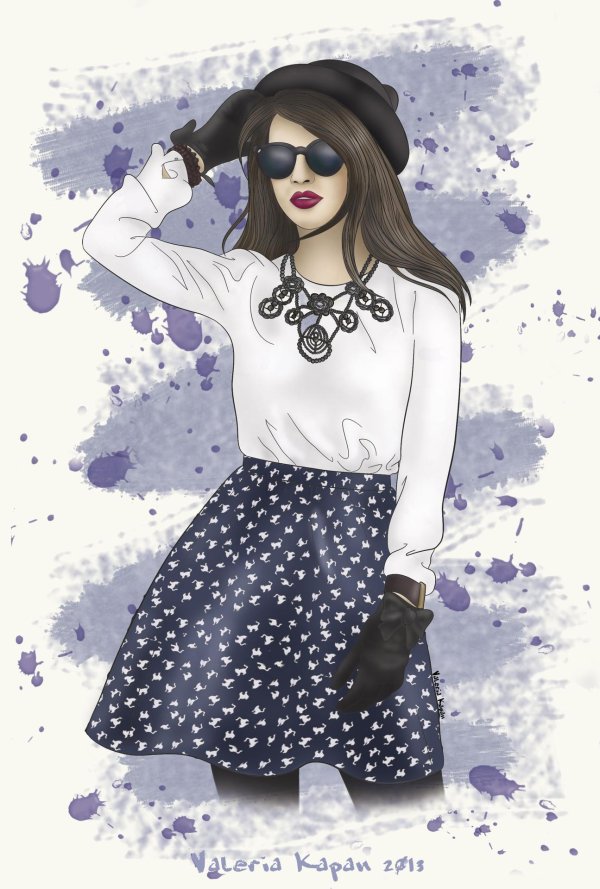 Стильные с девушками