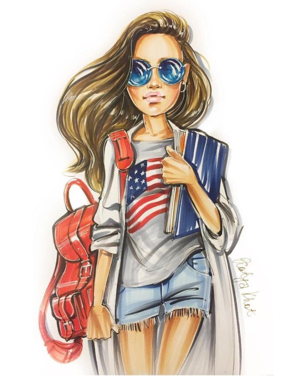 Стильные с девушками