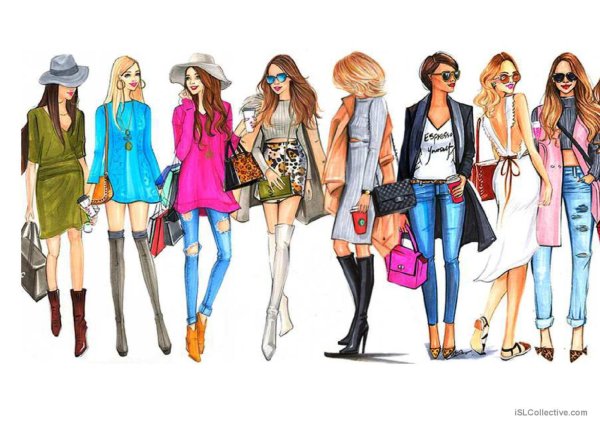 Стильные с девушками