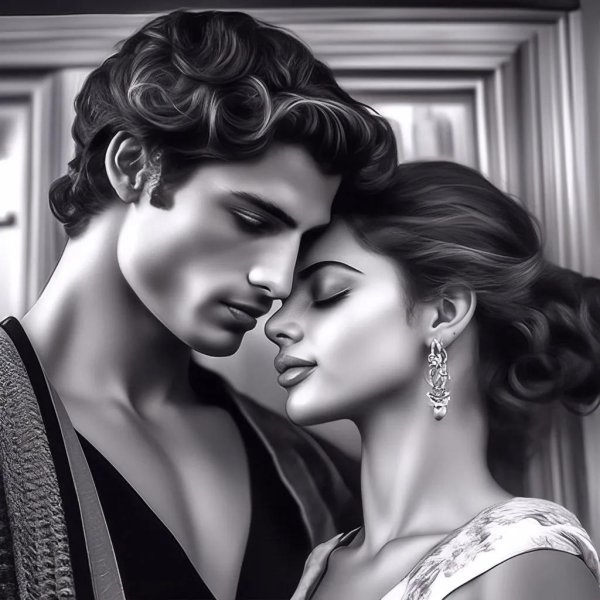 Девушка на мужчине