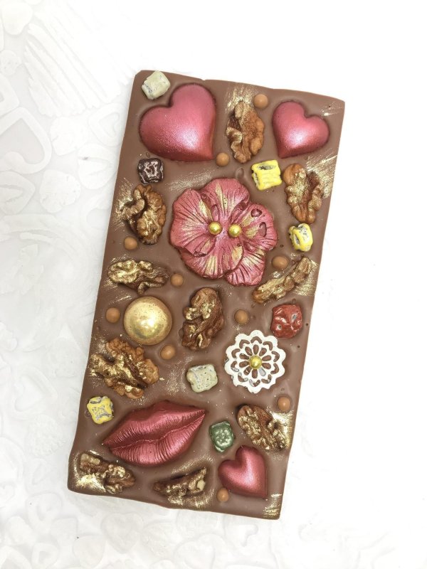 фантазийные шоколадные плитки