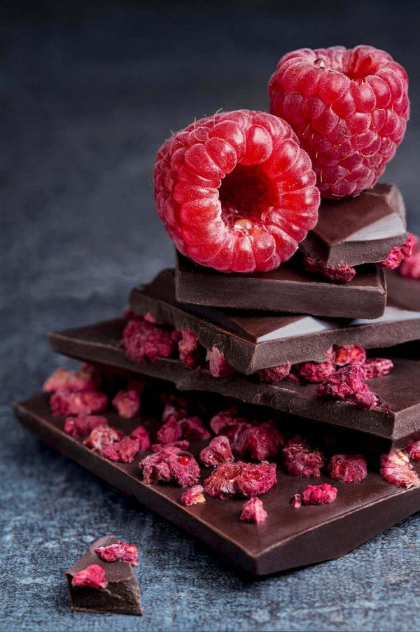 малина в шоколаде