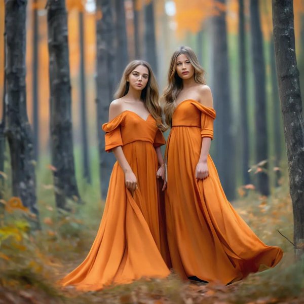 Платья на девушках