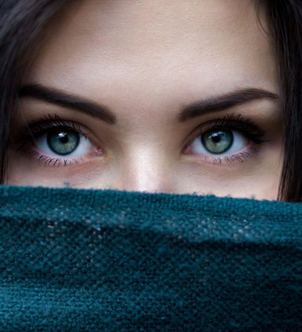 Моя девушка глаза