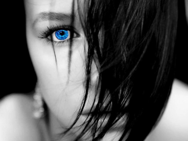 Моя девушка глаза