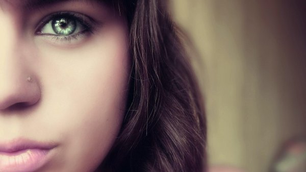 Моя девушка глаза