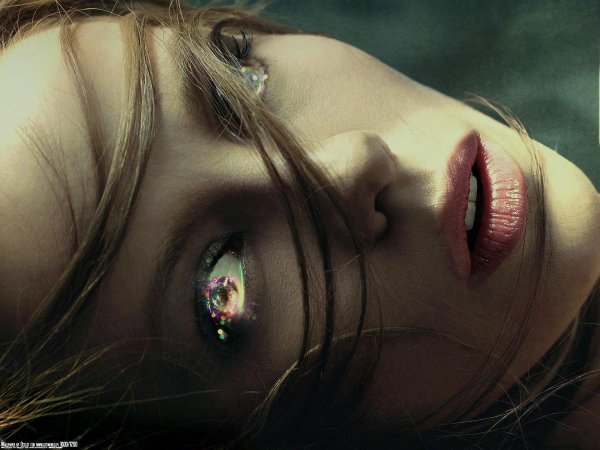 Моя девушка глаза